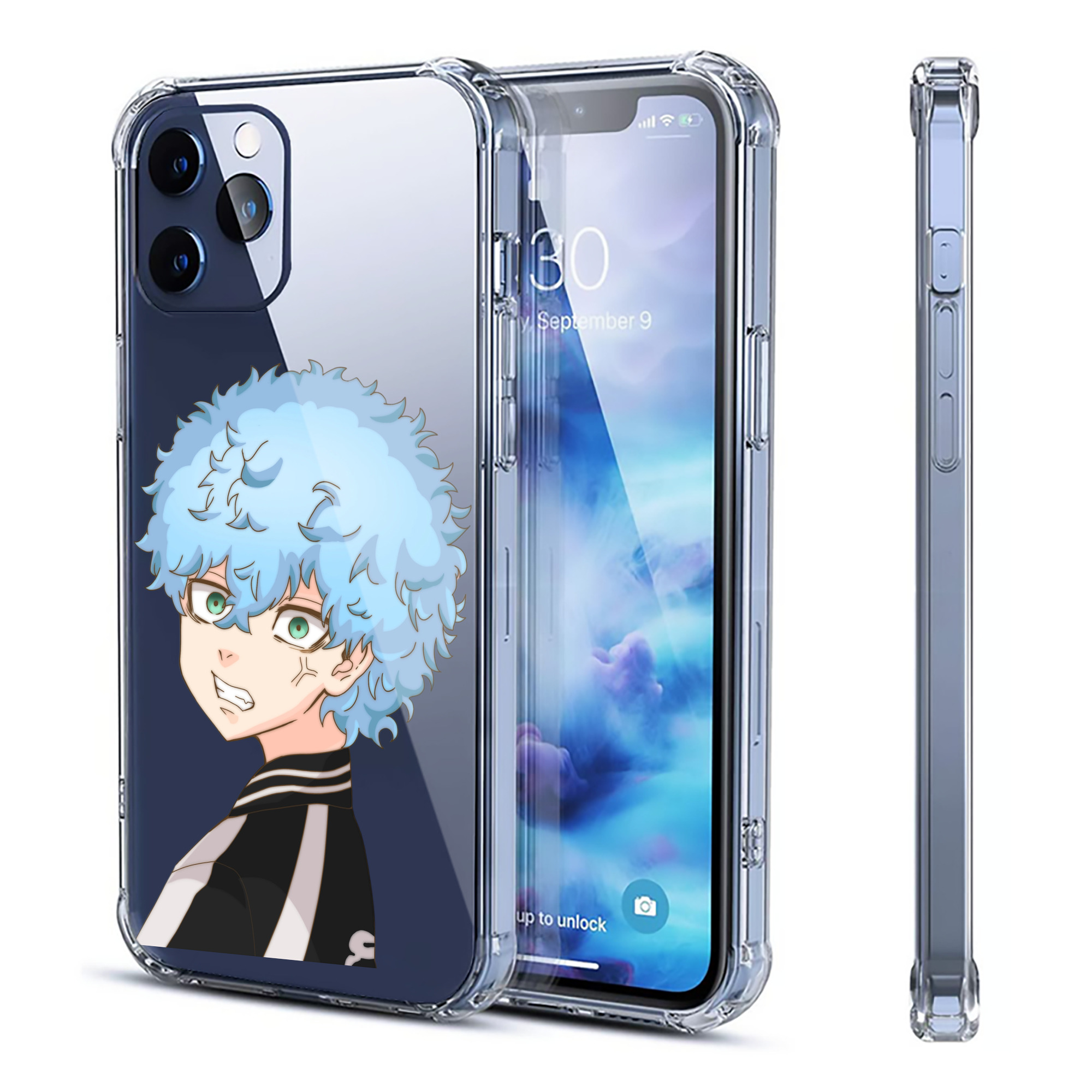 （画像用） 東京リベンジャーズ Tokyo Revengers 【iPhone 12シリーズ対応】透明スマホケース（クリアソフトケース）